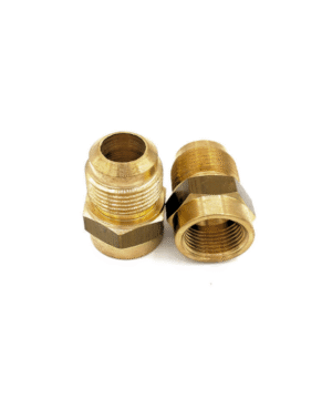 UNIÃO REDUÇÃO 5/8" MACHO X  1/2" FÊMEA SAE LATÃO