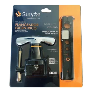 FLANGEADOR EXCENTRICO COM LIMITADOR DE TORQUE 1/4" A 3/4" SURYHA SEM CATRACA