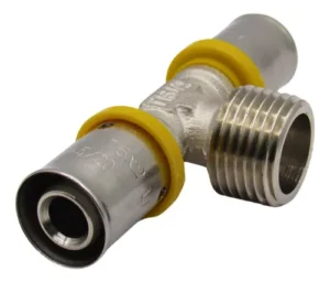 TE ROSCA MACHO GÁS 16 X 1/2 PEX GSM/1612