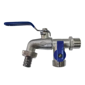 TORNEIRA ESFERA 2 SAIDAS 1/2" COM BUCHA 3/4" JAPI