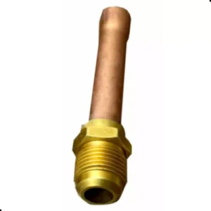 UNIÃO DE ACESSO 1/4 COM SOLDA TUBO 70MM LATÃO CLA