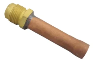 UNIÃO DE ACESSO 5/8 COM SOLDA TUBO 70MM COBRE