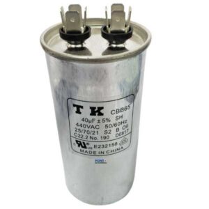 CAPACITOR PERMANENTE CBB65 40UF 440V TK