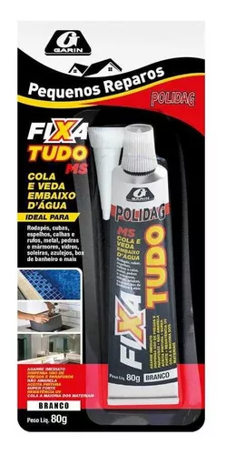 COLA FIXA TUDO BRANCO  80G