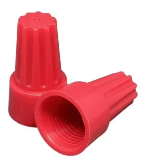 CONECTOR EMENDA RAPIDA ROSCA VERMELHO 4MM