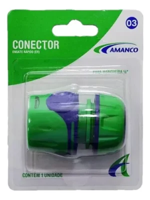 CONECTOR MANGUEIRA ENGATE RAPIDO 1/2" AMANCO