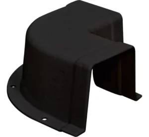 CURVA ANGULO EXTERNO PARA CANALETA SPLIT 85X70 PRETO