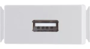 MODULO TOMADA USB 1,5A BIVOLT BRANCO TRAMONTINA REF 57115041