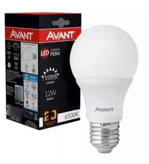 LÂMPADA LED BULBO 12W 6500K BIVOLT AVANT