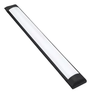 LUMINARIA LED SLIM SOBREPOR PRETO 36W 6500K 100CM AVANT