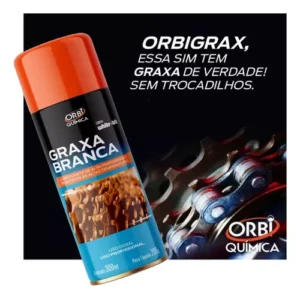 ORBIGRAX GRAXA BRANCA 300ML ORBI QUÍMICA