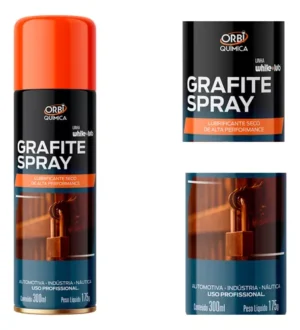 ORBISPRAY GRAFITE 300ML ORBI QUÍMICA