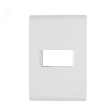 PLACA 4X2 1P HORIZONTAL LIZ BRANCA TRAMONTINA REF 57106004