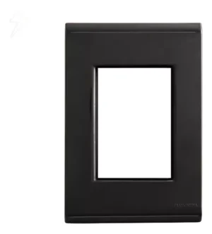 PLACA 4X2 3 POSTOS GRAFITE LIZ TRAMONTINA REF 57106048