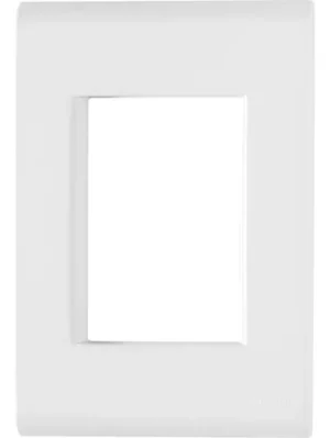 PLACA 4X2 3P JUNTOS LIZ BRANCA TRAMONTINA REF 57106007