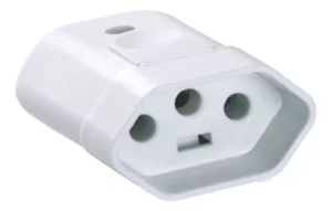 PLUGUE FEMEA 2P+T 20A/250V BRANCO TRAMONTINA REF 57402055