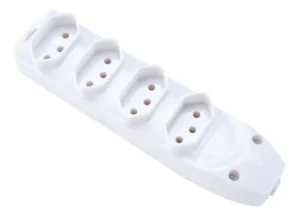 REGUA 4 TOMADAS 2P+T 10A/250V TRAMONTINA REF 57504064