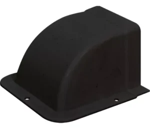 TERMINAL DE ACABAMENTO PARA CANALETA 85X70 PRETO