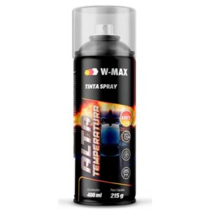 TINTA SPRAY ALTA TEMPERATURA HT 400ML/215G W-MAX BRANCO BRILHANTE WURTH REF 5986114102