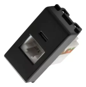 TOMADA  RJ45 (CAT.6) GRAFITE TRAMONTINA REF 57215056