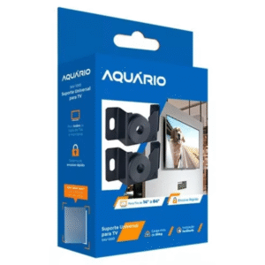 SUPORTE UNIVERSAL TV FIXO LED 14"A 84" PRETO AQUARIO