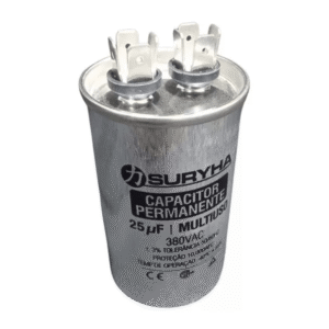 Capacitor Permanente Suryha 25UF 380V