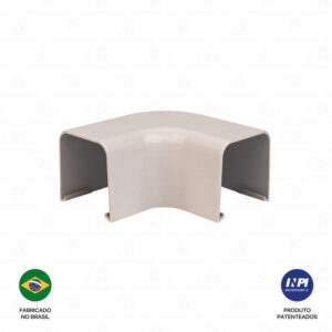 CURVA PLANA 90 GRAUS PARA CANALETA CB30C CONTROLBOX