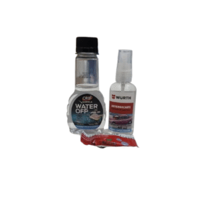 KIT WATER OFF+ANTIEMBACANTE+PASTILHA LIMPA PARABRISA