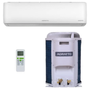 Ar-Condicionado Split HW Inverter Agratto Liv Top 9.000 BTUs R-32 Só Frio 220V