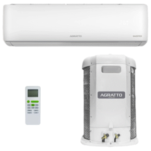 Ar-Condicionado 30.000 BTUs Agratto Split HW Inverter  Fit Top  R-32 Só Frio 220V